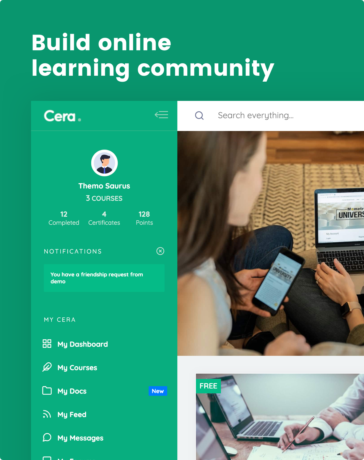 Cera – Intranet Community Theme