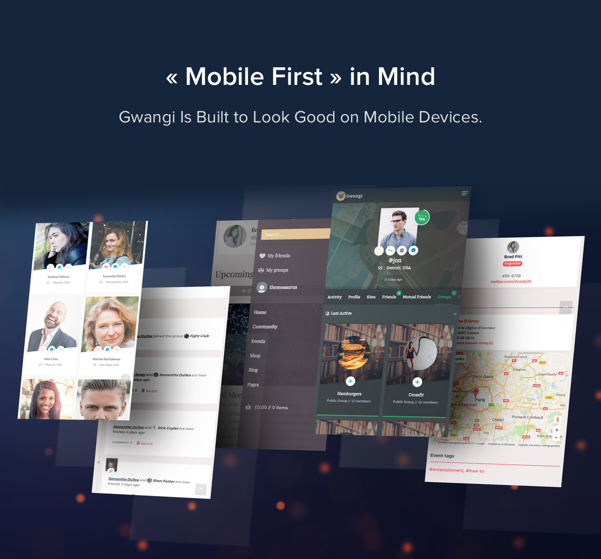 Gwangi – PRO Multi-Purpose Membership, Social Network & BuddyPress Community Theme