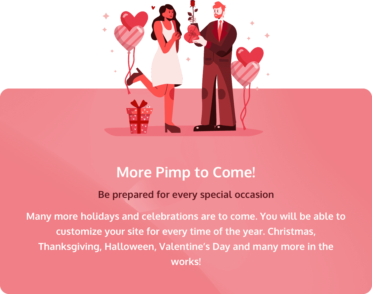 Pimp my Site - Holiday, Weather & Festive Effects to Pimp your WordPress Site - 4